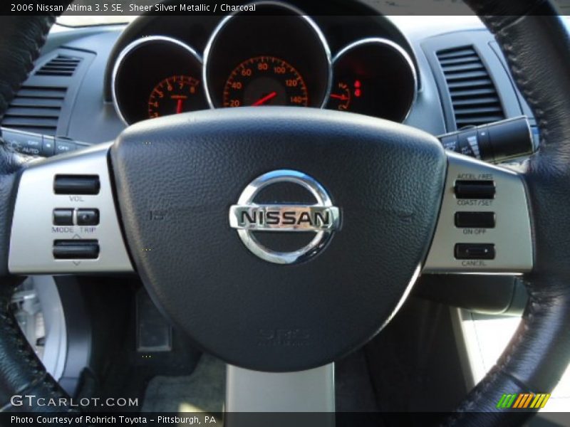 Sheer Silver Metallic / Charcoal 2006 Nissan Altima 3.5 SE