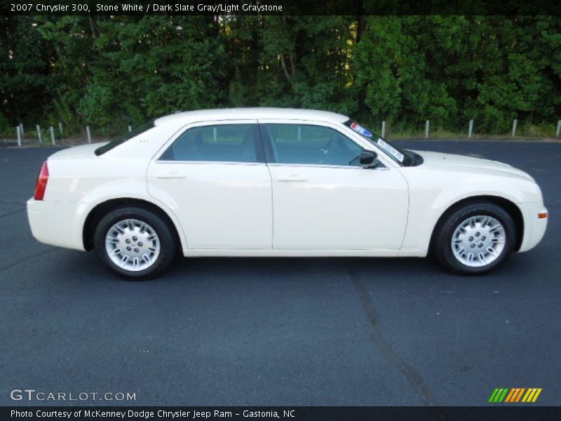 Stone White / Dark Slate Gray/Light Graystone 2007 Chrysler 300