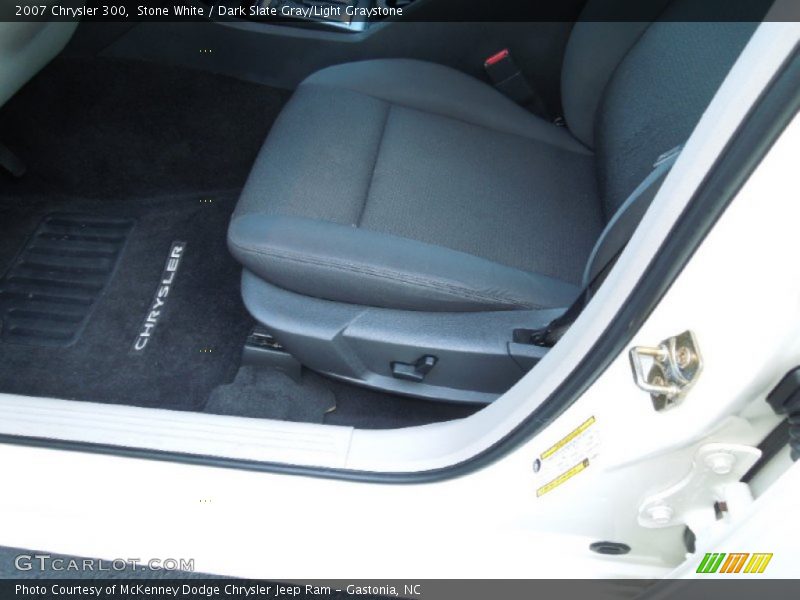 Stone White / Dark Slate Gray/Light Graystone 2007 Chrysler 300