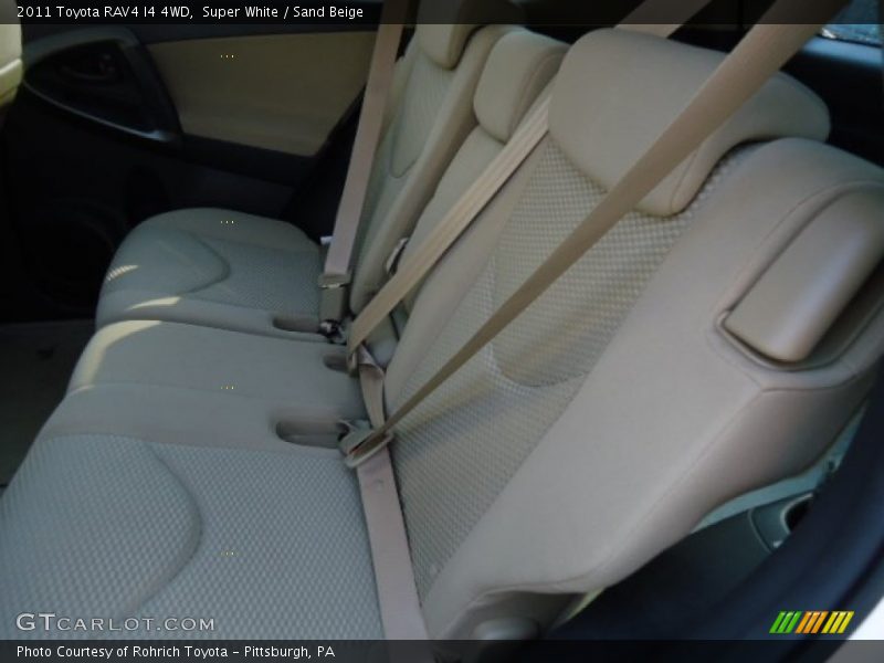 Super White / Sand Beige 2011 Toyota RAV4 I4 4WD