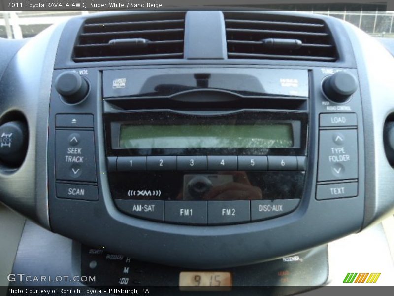 Super White / Sand Beige 2011 Toyota RAV4 I4 4WD