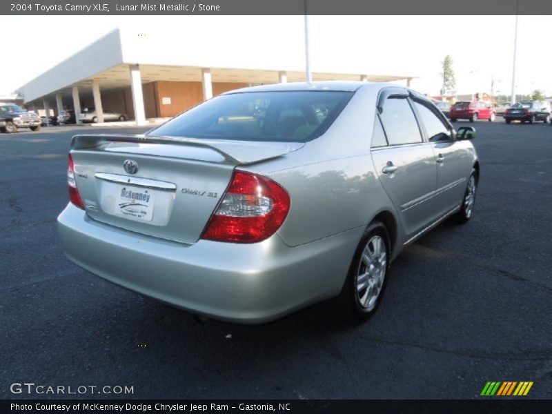 Lunar Mist Metallic / Stone 2004 Toyota Camry XLE