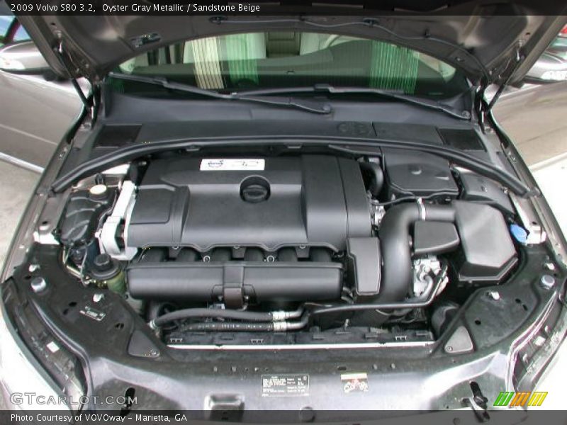 Oyster Gray Metallic / Sandstone Beige 2009 Volvo S80 3.2