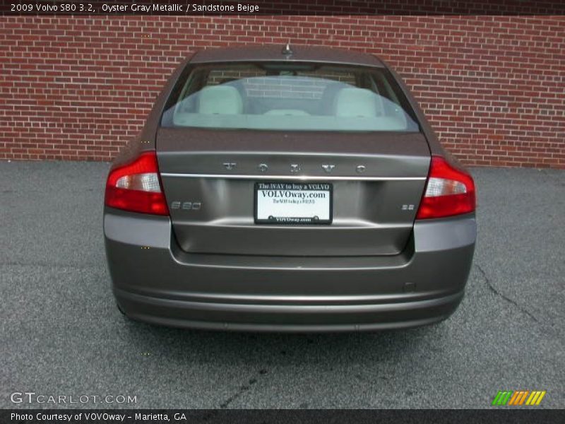 Oyster Gray Metallic / Sandstone Beige 2009 Volvo S80 3.2