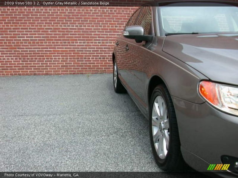 Oyster Gray Metallic / Sandstone Beige 2009 Volvo S80 3.2