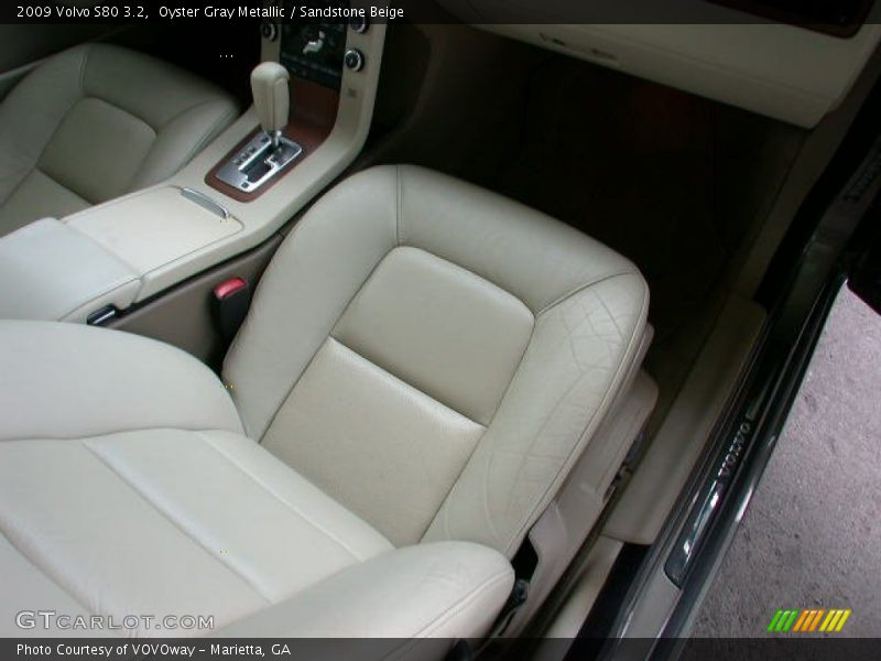 Oyster Gray Metallic / Sandstone Beige 2009 Volvo S80 3.2