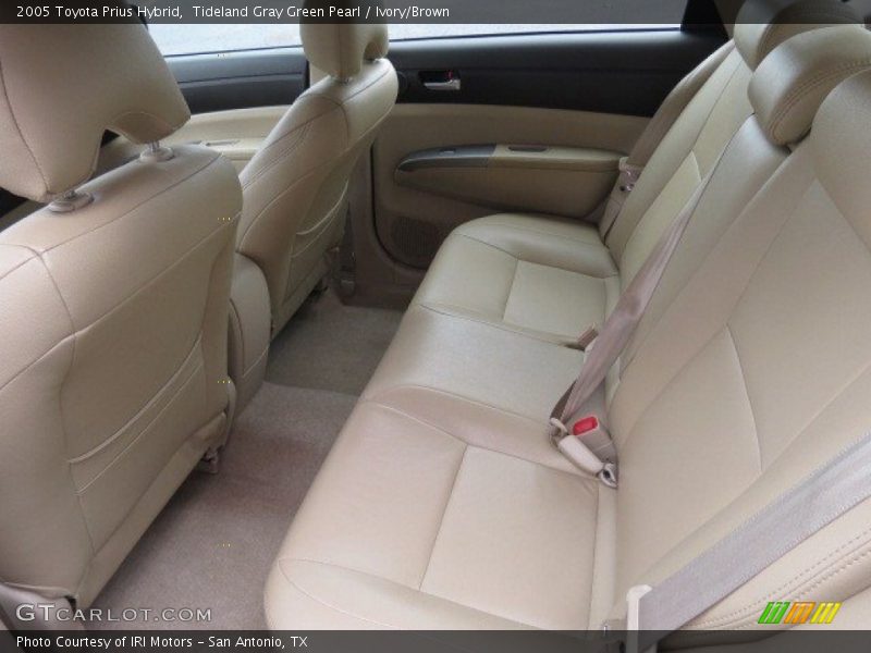 Rear Seat of 2005 Prius Hybrid