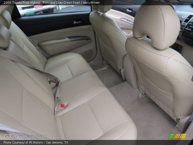  2005 Prius Hybrid Ivory/Brown Interior
