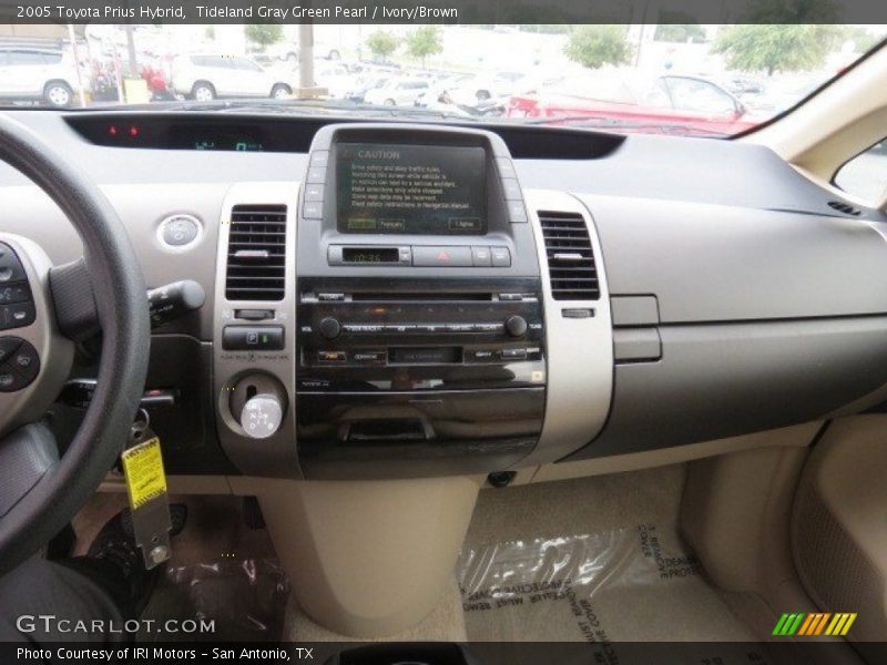 Dashboard of 2005 Prius Hybrid