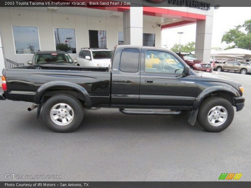 Black Sand Pearl / Oak 2003 Toyota Tacoma V6 PreRunner Xtracab