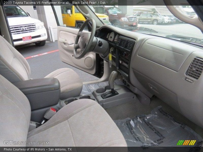 Black Sand Pearl / Oak 2003 Toyota Tacoma V6 PreRunner Xtracab