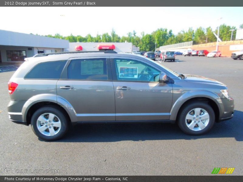 Storm Grey Pearl / Black 2012 Dodge Journey SXT