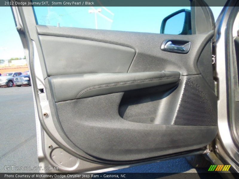 Storm Grey Pearl / Black 2012 Dodge Journey SXT