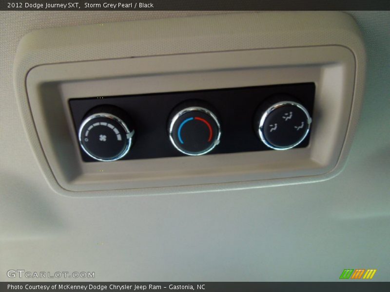 Storm Grey Pearl / Black 2012 Dodge Journey SXT