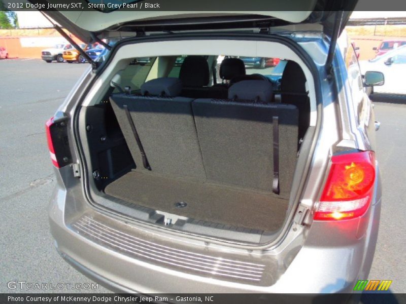Storm Grey Pearl / Black 2012 Dodge Journey SXT