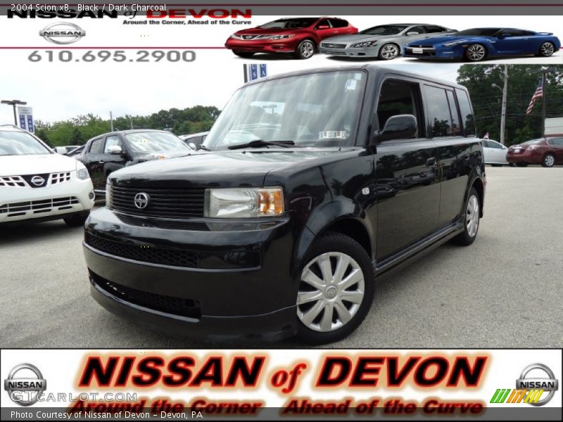 Black / Dark Charcoal 2004 Scion xB