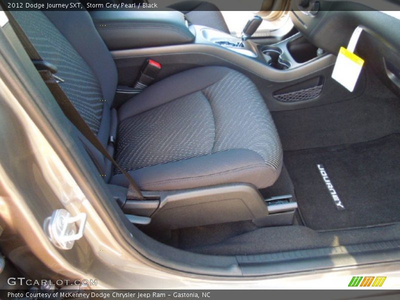 Storm Grey Pearl / Black 2012 Dodge Journey SXT