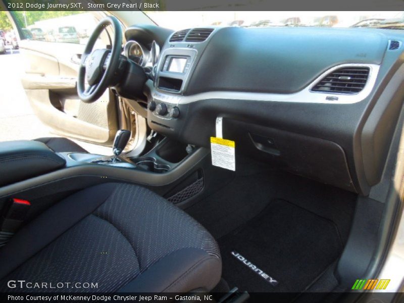 Storm Grey Pearl / Black 2012 Dodge Journey SXT