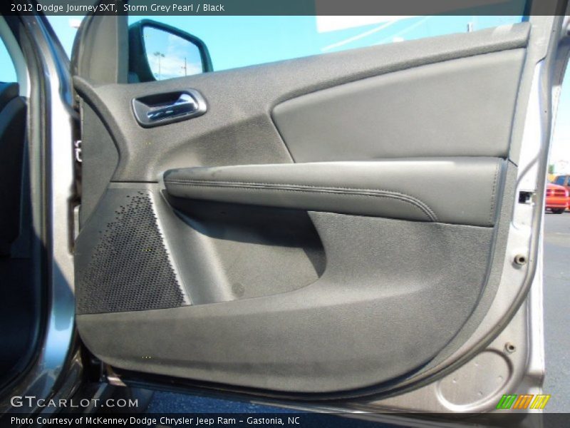 Storm Grey Pearl / Black 2012 Dodge Journey SXT