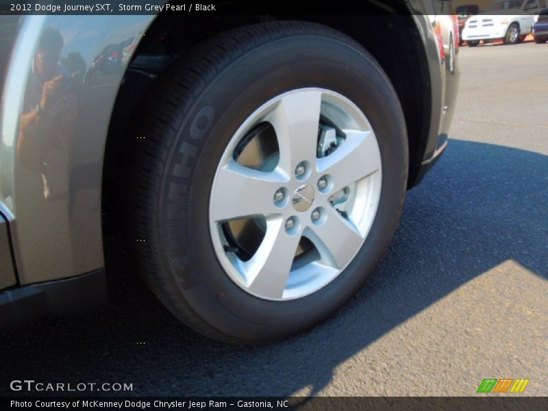 Storm Grey Pearl / Black 2012 Dodge Journey SXT