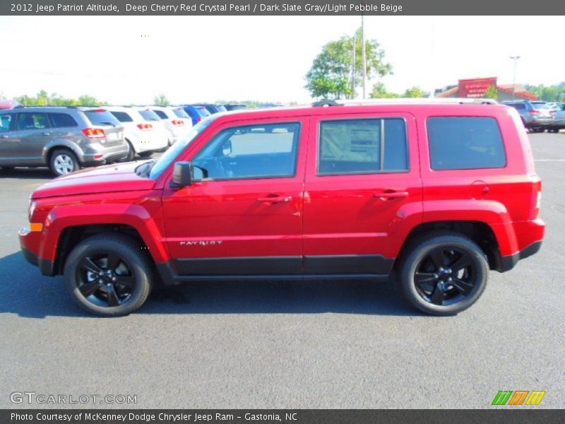  2012 Patriot Altitude Deep Cherry Red Crystal Pearl