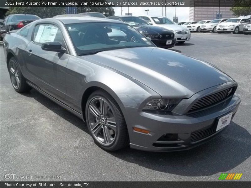Front 3/4 View of 2013 Mustang V6 Premium Coupe