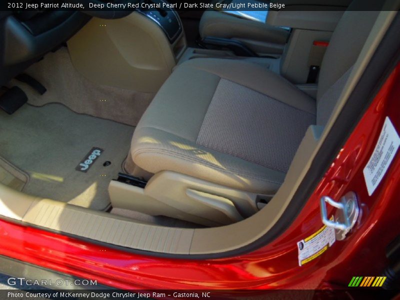 Deep Cherry Red Crystal Pearl / Dark Slate Gray/Light Pebble Beige 2012 Jeep Patriot Altitude