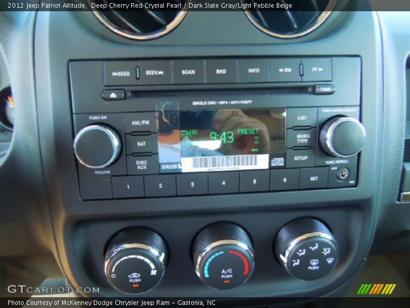 Audio System of 2012 Patriot Altitude