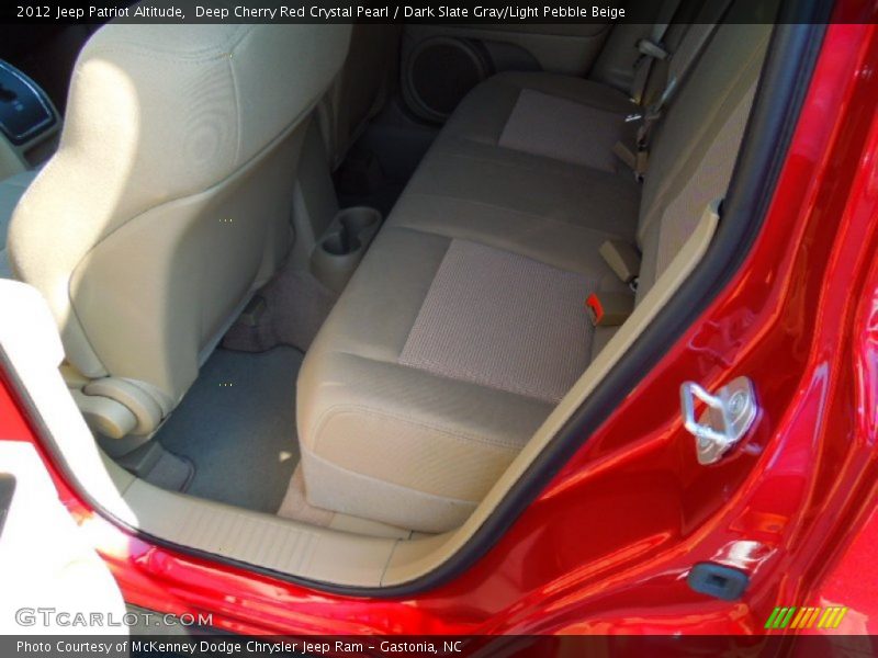 Deep Cherry Red Crystal Pearl / Dark Slate Gray/Light Pebble Beige 2012 Jeep Patriot Altitude