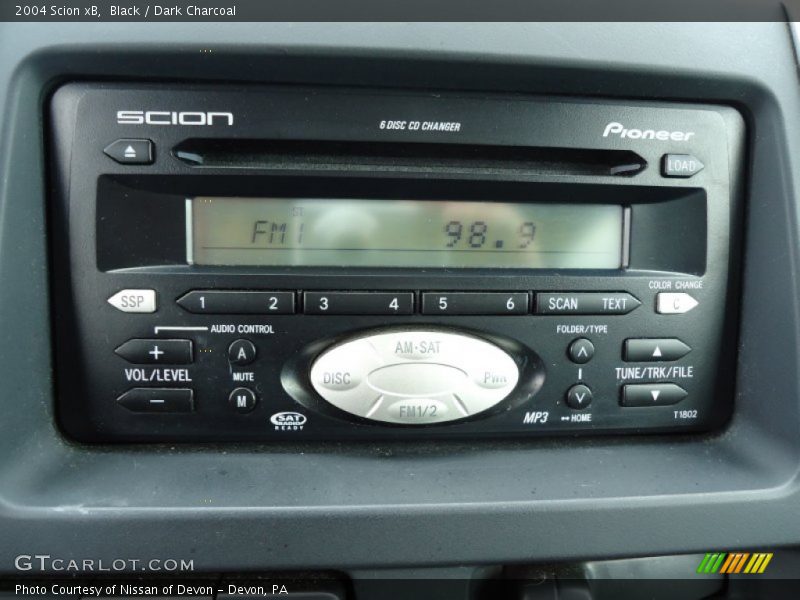 Black / Dark Charcoal 2004 Scion xB