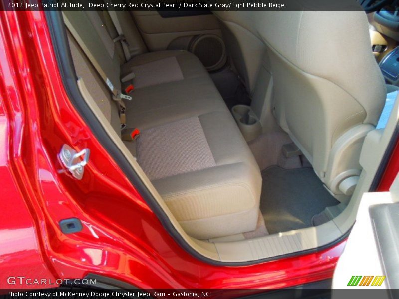 Deep Cherry Red Crystal Pearl / Dark Slate Gray/Light Pebble Beige 2012 Jeep Patriot Altitude