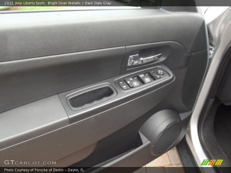 Bright Silver Metallic / Dark Slate Gray 2012 Jeep Liberty Sport