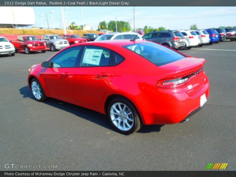 Redline 2-Coat Pearl / Black/Light Diesel Gray 2013 Dodge Dart Rallye