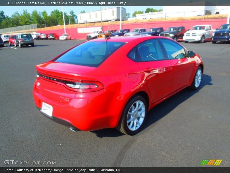 Redline 2-Coat Pearl / Black/Light Diesel Gray 2013 Dodge Dart Rallye