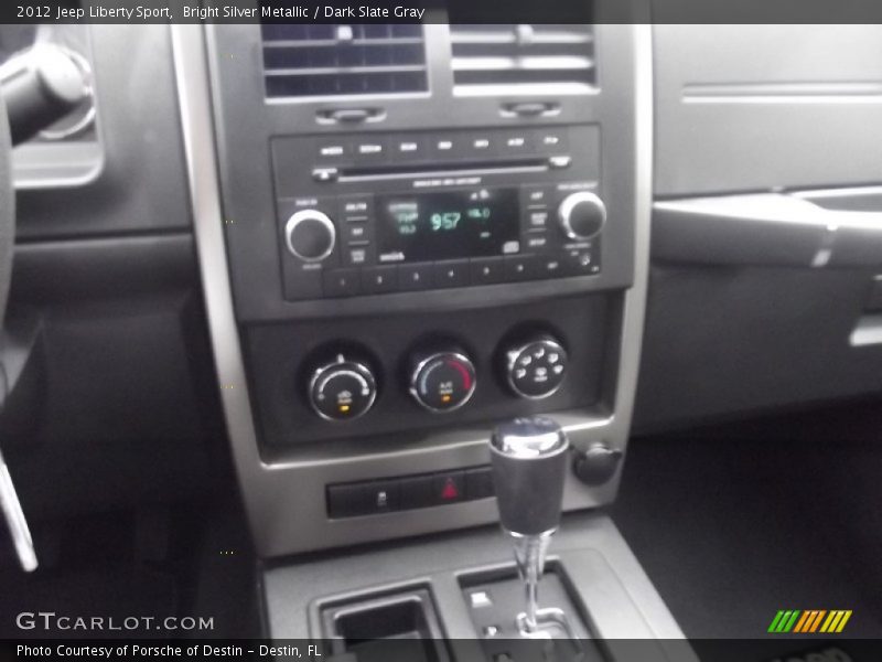 Bright Silver Metallic / Dark Slate Gray 2012 Jeep Liberty Sport
