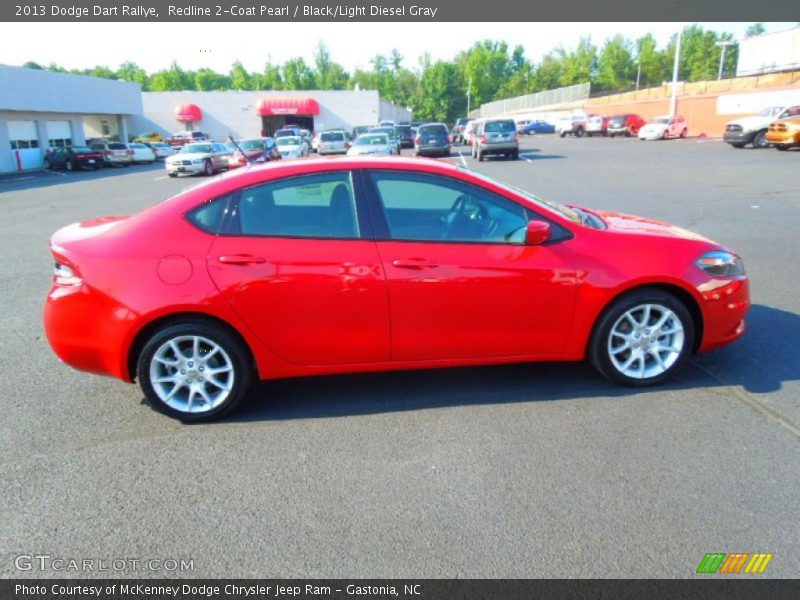 Redline 2-Coat Pearl / Black/Light Diesel Gray 2013 Dodge Dart Rallye