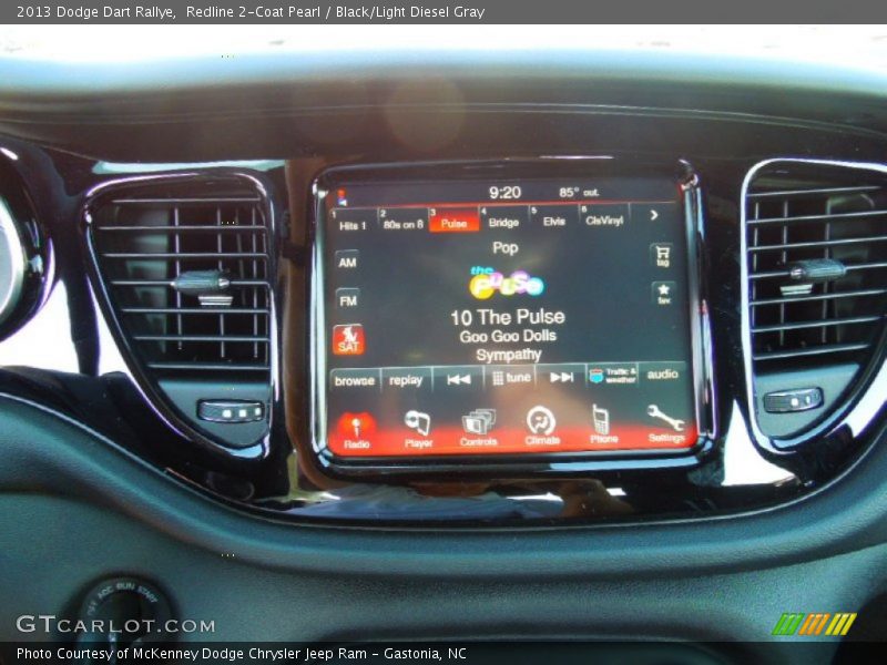 Redline 2-Coat Pearl / Black/Light Diesel Gray 2013 Dodge Dart Rallye