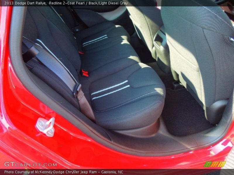 Redline 2-Coat Pearl / Black/Light Diesel Gray 2013 Dodge Dart Rallye