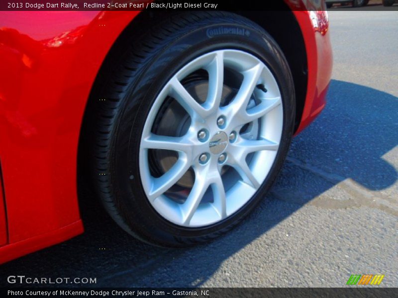 Redline 2-Coat Pearl / Black/Light Diesel Gray 2013 Dodge Dart Rallye