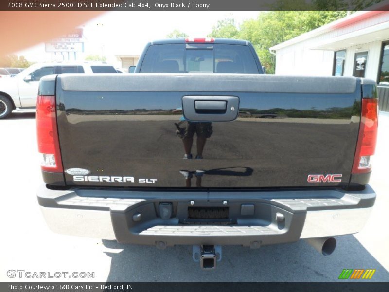 Onyx Black / Ebony 2008 GMC Sierra 2500HD SLT Extended Cab 4x4