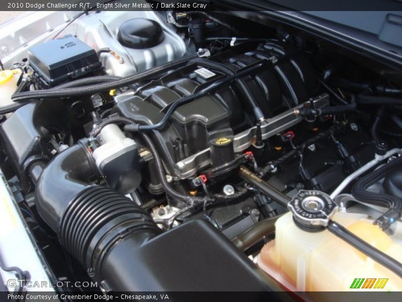 2010 Challenger R/T Engine - 5.7 Liter HEMI OHV 16-Valve MDS VVT V8
