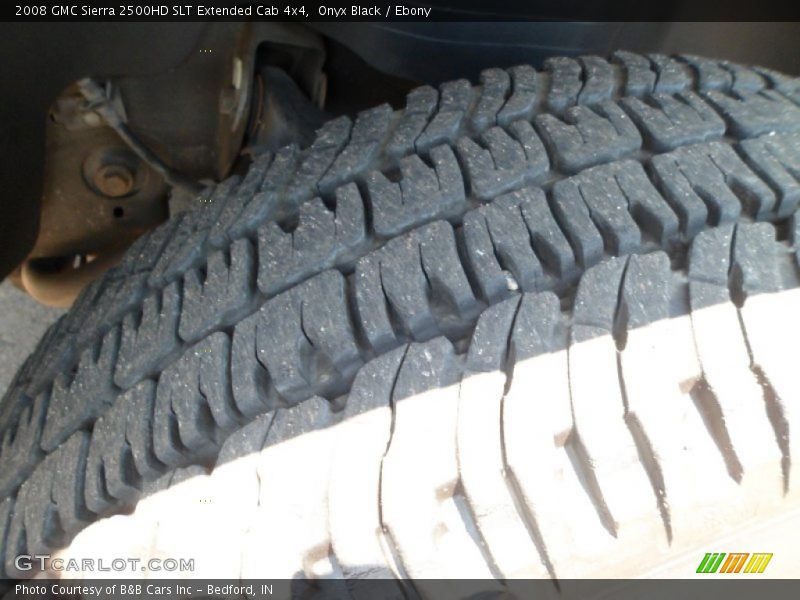 Onyx Black / Ebony 2008 GMC Sierra 2500HD SLT Extended Cab 4x4