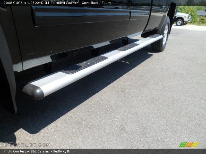 Onyx Black / Ebony 2008 GMC Sierra 2500HD SLT Extended Cab 4x4