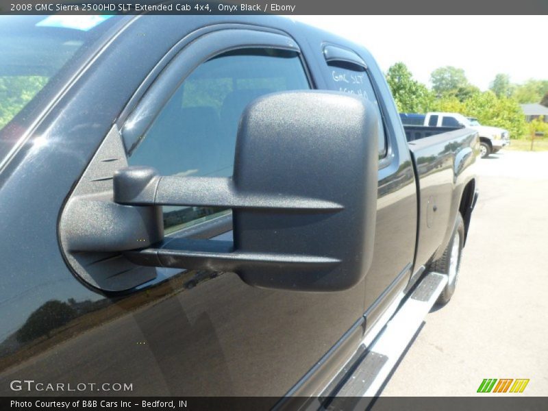 Onyx Black / Ebony 2008 GMC Sierra 2500HD SLT Extended Cab 4x4