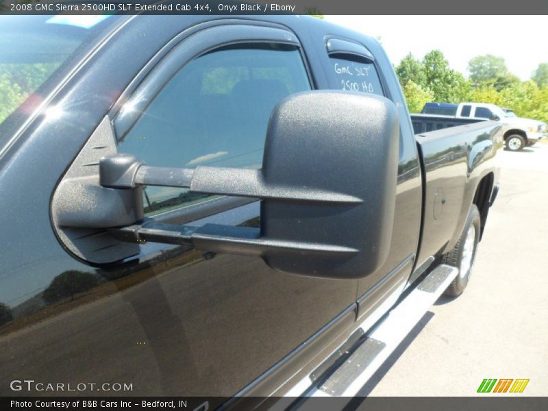 Onyx Black / Ebony 2008 GMC Sierra 2500HD SLT Extended Cab 4x4