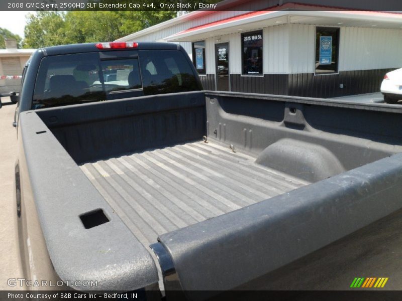 Onyx Black / Ebony 2008 GMC Sierra 2500HD SLT Extended Cab 4x4