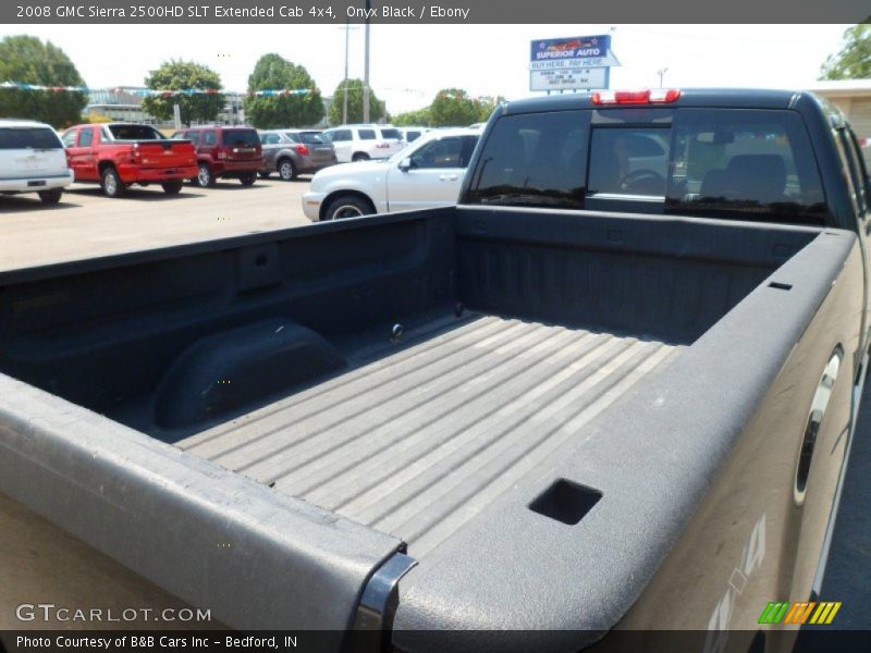 Onyx Black / Ebony 2008 GMC Sierra 2500HD SLT Extended Cab 4x4