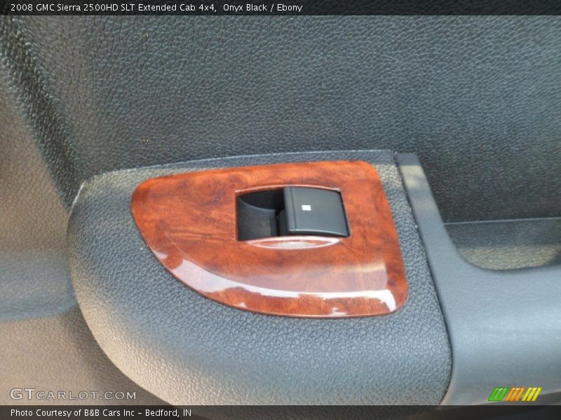 Onyx Black / Ebony 2008 GMC Sierra 2500HD SLT Extended Cab 4x4