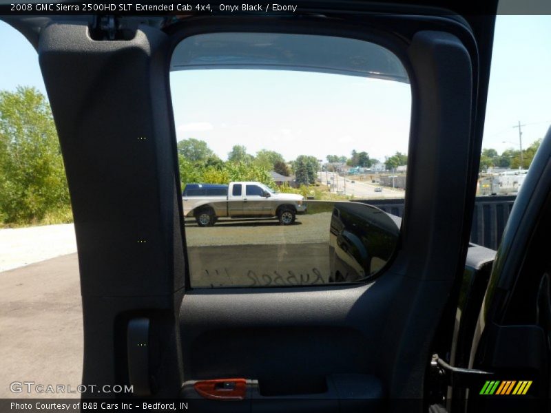 Onyx Black / Ebony 2008 GMC Sierra 2500HD SLT Extended Cab 4x4