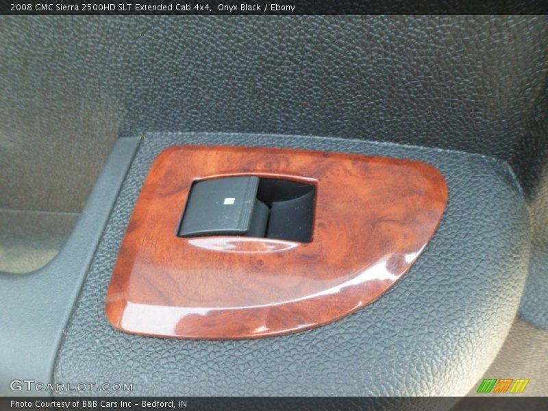 Onyx Black / Ebony 2008 GMC Sierra 2500HD SLT Extended Cab 4x4